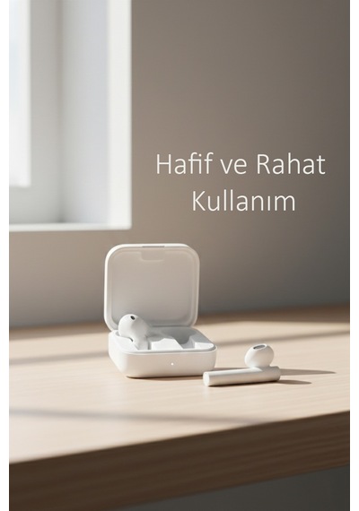 Bluetooth 5.0 Kablosuz Kulak İçi Kulaklık Anc Dokunmatik Kontrol Mikrofonlu Suya Dayanıklı