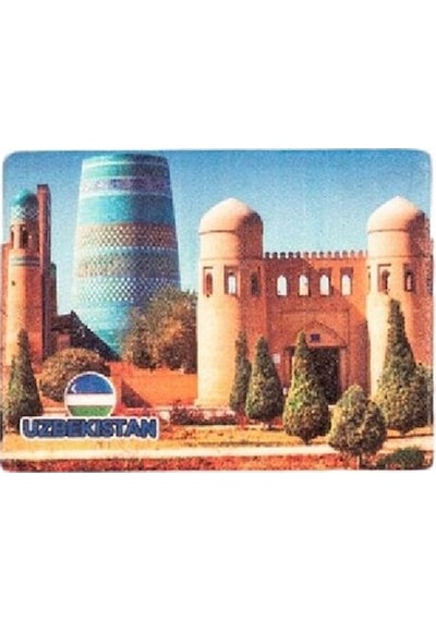 Özbekistan Temalı Taş Magnet