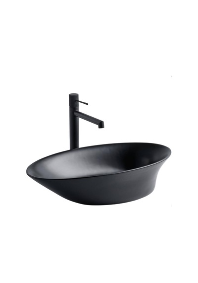 Lena - Tezgah Üstü Porselen Lavabo Siyah Outlet - Eh-4610ms- Diğer