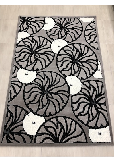 Kaşmir Halı Jade 165X250 Z 002-02 Gri Beyaz 4 M2 Halı !