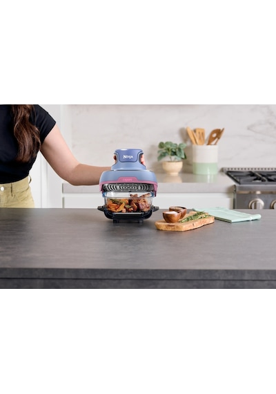 Ninja Crispi 4 in 1 1700 W Taşınabilir Cam Hazneli Pişirme Sistemi