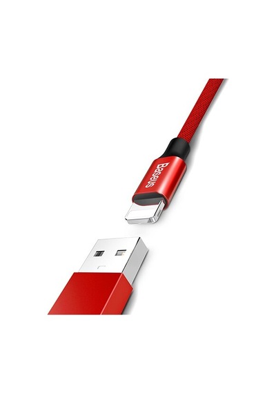 Baseus Yiven Lightning 1.2m. Kablo-Kırmızı
