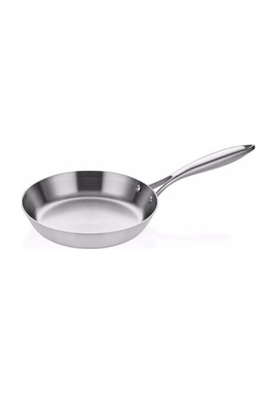 Elit Mm Çelik Kızartma Tavası 24 Cm Gri