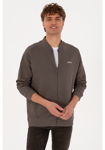 U.s. Polo Assn. Erkek Vizon Hırka Örme 50315612-vr052 Vizon