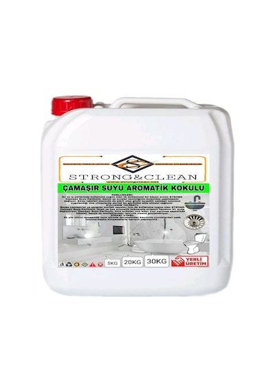 Strong&Clean Çamaşır Suyu Aromatik Kokulu 5 KG