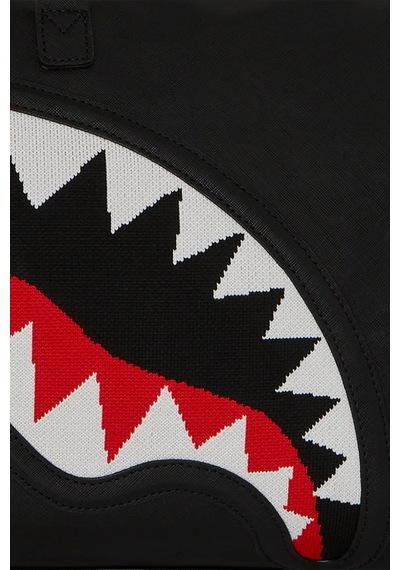 Sprayground Fly Knit Mouth Duffle, Lüks Spor Ve Seyahat Çantası El Çantası Siyah