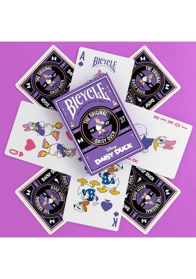 Bicycle Disney Classic Daisy Duck Premium Oyun Kağıdı Koleksiyonluk İskambil Kartları Destesi