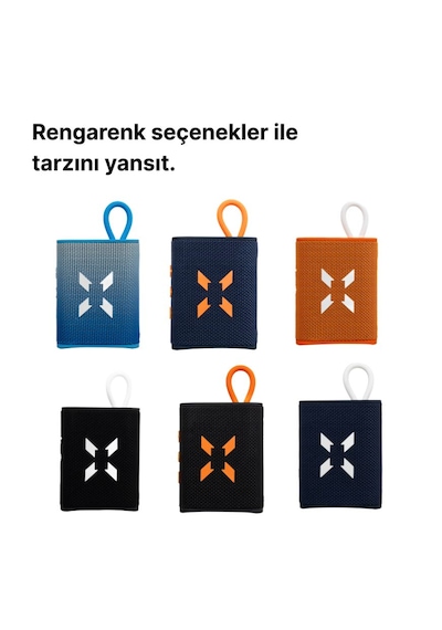 Xenon Smart Kablosuz Bluetooth Hoparlör Rgb Işıklı 5w Tws Ipx7 Su Geçirmez Ses Bombası X6703
