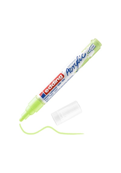 Edding 5100 Akrilik Boyama Markörü 2-3 Mm Pastel Yeşil Çok Renkli