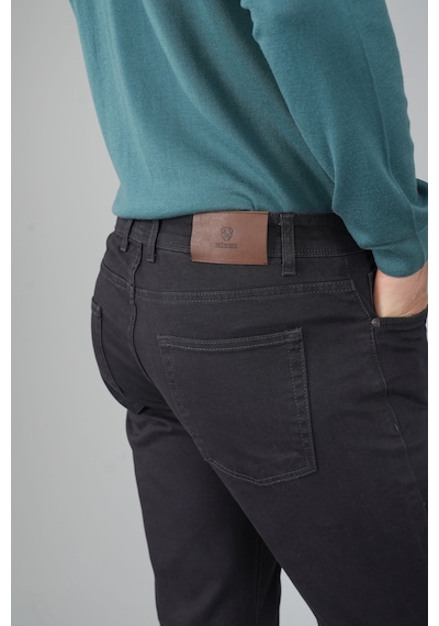 Bisse Antrasit Gabardin Pamuklu 5 Cepli Spor Pantolon Pns24k24004 D58 Antrasit