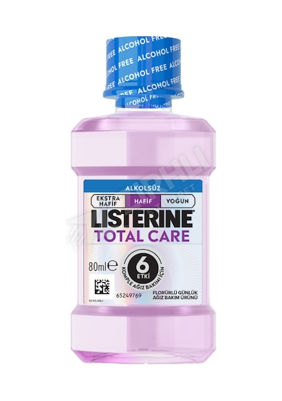 2 Adet Listerine Total Care Hafif Tat Ağız Gargarası 80 Ml
