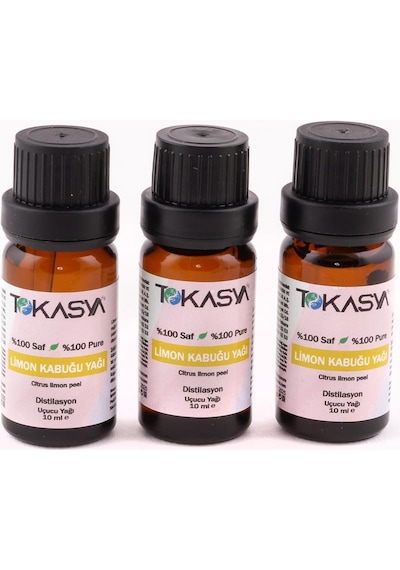 Tokasya Limon Kabuğu Yağı 3 x 10 ML