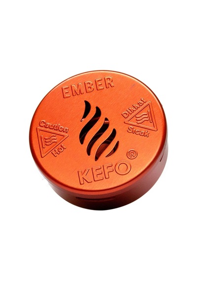 Kefo Gold Kefo Sarı Rock Star Lüle + Kırmızı Kefo Ember Nargile Közlük Cezve