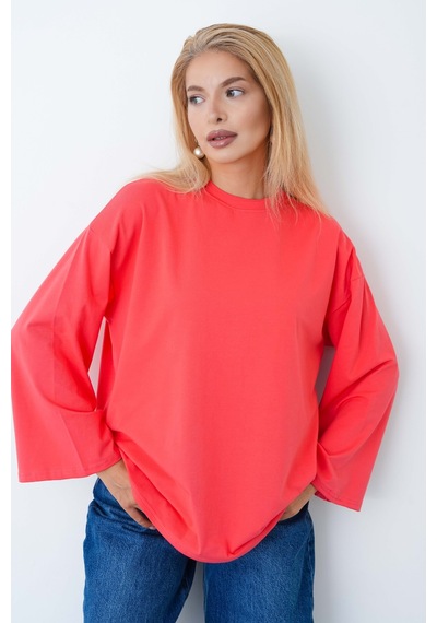 Herkesemoda Kadın Tesettüre Uygun Geniş Kollu Body Narçiçeği