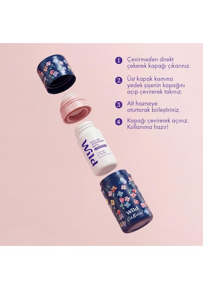Antiperspirant Roll On Cath Kidston Marble Ditsy Case & Coconut & Vanilla Refill Ter Önleyici 50 Ml