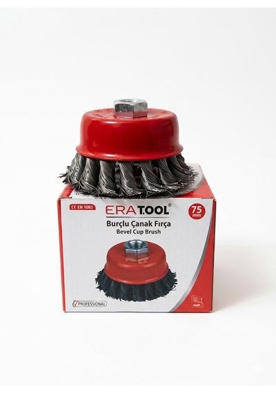 Era Tool Burçlu Çanak Fırça 75 Mm