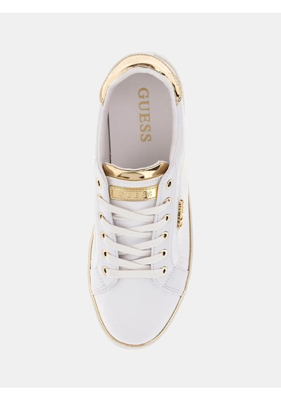 Guess Kadın I-beckie-eu Sneaker Ayakkabı Fl5bekfal12 Beyaz