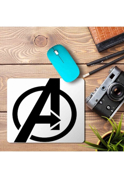 Avengers Superhero Logo Baskılı Mousepad Mouse Pad