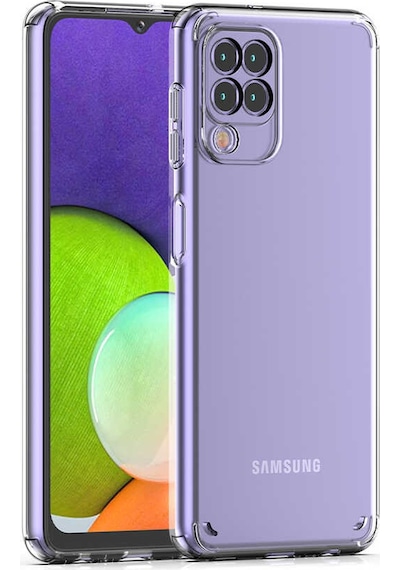 Zore Galaxy Uyumlu M32 Kılıf Coss Kapak - Renksiz Renksiz