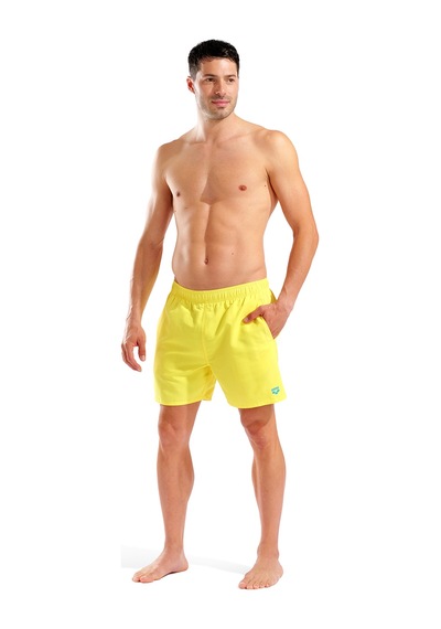 Arena Fundamentals Boxer R Erkek Sarı Deniz Şortu 006443381