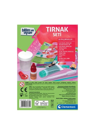 64332 Bilim Ve Oyun - Tırnak Seti +7 Yaş
