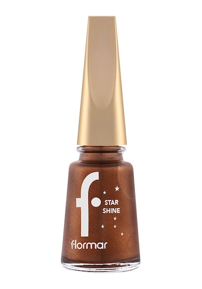 Flormar Metalik Parlak Oje - Star Shine Nail Enamel - 005 Bronze Flash-8690604564156