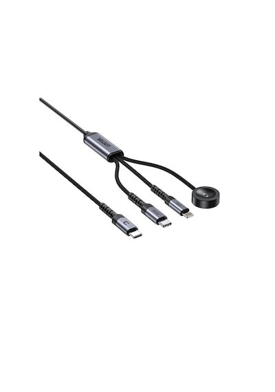 Unıtek Usb-c 3' U 1 Arada 100 W Hızlı Sarj Kablosu 1.2m C14180agy01-1.2m
