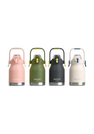 Shotay Phone Holder Termos Matara Yeşil 1000 Ml.