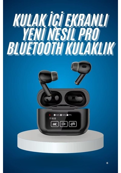 Kullanışlı 2025 Model Bluetooth Kulaklık Dokunmatik Ekran Yüksek Ses Kalitesi Yeni Nesil