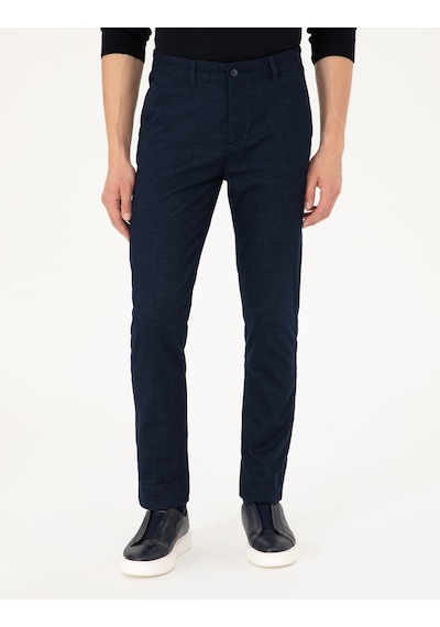 Pierre Cardin Erkek Lacivert Pantolon Kanvas-chino 50292346-vr033 Lacivert