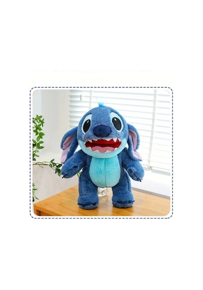 Disney Stitch Peluş Oyuncak Film Temalı Lilo & Stitch Koleksiyon 30 Cm Mavi