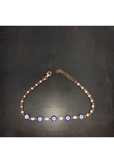 Oriental Kuyumculuk Jewellery Gold Altın Nazarlık Su Yolu Gümüş Bileklik Gold