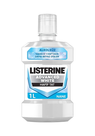 Lısterıne Advanced Whıte Mıld Ağız Bakım Suyu 1l 5 Adet