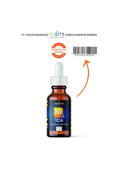 Doğal Eczane %30 Tca Kimyasal Asit Solüsyonu 30 ML