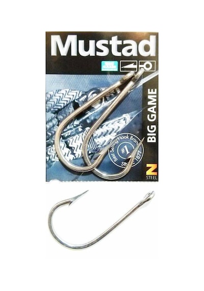 Mustad Olta Iğnesi 7691 Z 4 Lü Nikel No:7-0