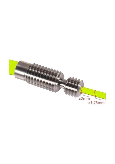 Koodmax 3d Yazıcı E3d V5 M6x26mm Barel - 3mm All Metal