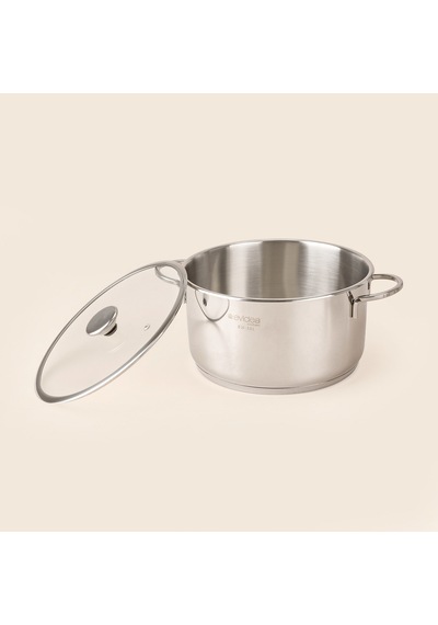 Kitchen Pure Steel 6 Parça Çelik Tencere Seti Çok Renkli
