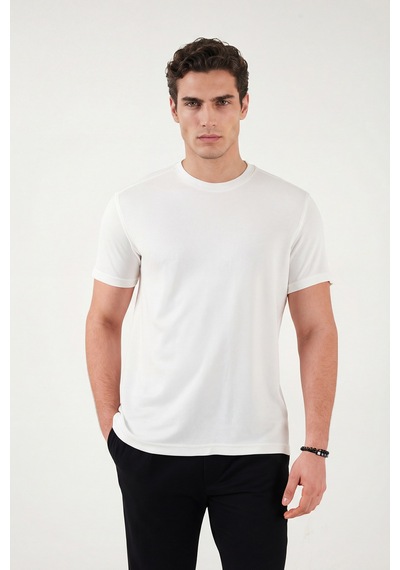 Buratti Erkek T Shirt 5904063 Ekru Ekru