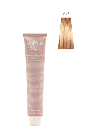 Nook Virgin Color Profesyonel Saç Boyası 100ml-çok Açık Altın Bakır/hürrem Sarısı 9.34-copper Çilek Sarı