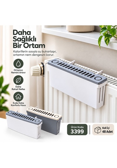 Diyarı Fırsat Kokusuz Kalorifer Nemlendirici Suluk 48'li Paket Diğer