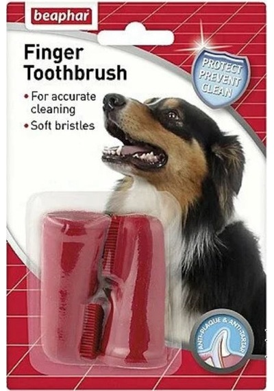 Beaphar Finger Tootbrush Parmak Diş Fırçası 2'li