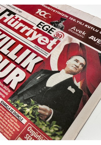 29 Ekim 2023 Hürriyet Gazetesi Eki Ege