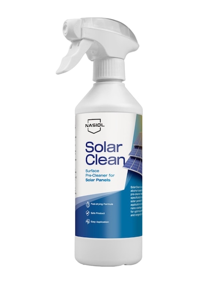 Nasiol Solarclean Güneş Panelleri İçin Yüzey Ön Temizleyici-500ml