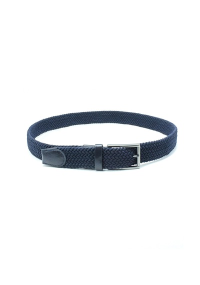Livze Örgü Lastik Kemer 3,5cm Lacivert Lacivert