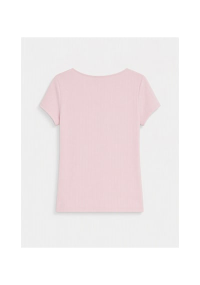 Lcw Young Pembe Kiraz Baskılı Kadın Şortlu Pijama Takımı