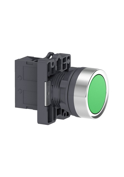 SCHNEIDER END.OTM Xa2Ea31 1 Na Yeşil Yaylı Buton