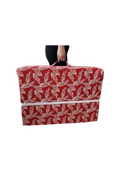 Vip Katlanır Yer Yatağı 8 Cm Kalın Sünger Yatak 80x180x8 Cm-kırmızı Tüy