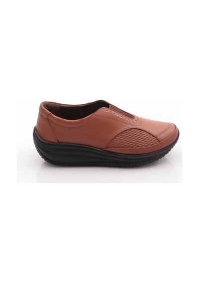 Dgn 304 Kadin Comfort Ayakkabi Taba