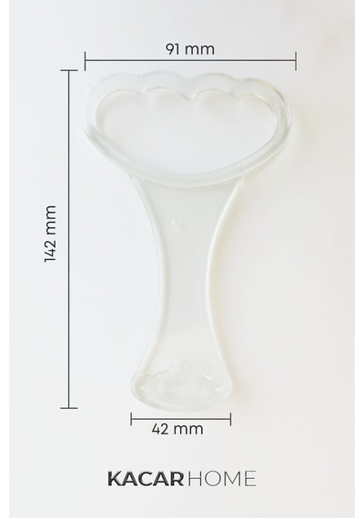 Baza Yatak Tutma Kulp Esnek Plastik 1 Adet - Mobilya Kulpları - Turuncu Diğer