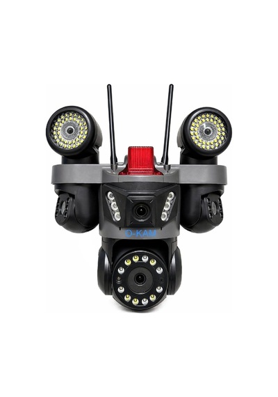 231 Smart Güvenlik Kamerası 4 Lens Alert Wi-fi Ptz Diğer